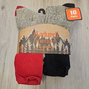 10 Pairs Unisex All Weather Socks Winter Ultra Warm Boot Socks NWT